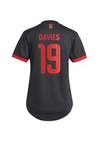 Bayern Munich Alphonso Davies #19 Fotballdrakt Tredje Klær Dame 2022-23 Korte ermer